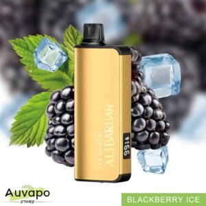 Alibarbar Ingot 9000 disposable vape blackberry ice flavor for adult users