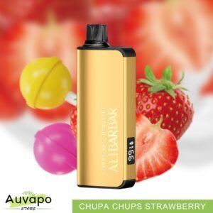 Alibarbar Ingot 9000 disposable vape Chupa Chups Strawberry flavor for adult users