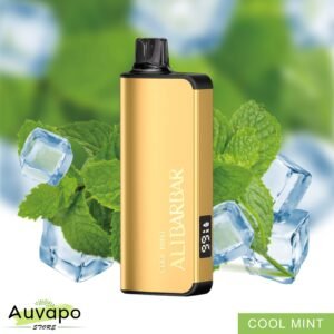 Alibarbar Ingot 9000 disposable vape cool mint flavor for adult users