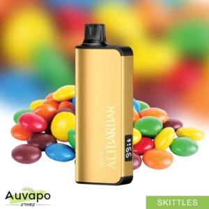 alibarbar ingot 9000 disposable vape – skittles