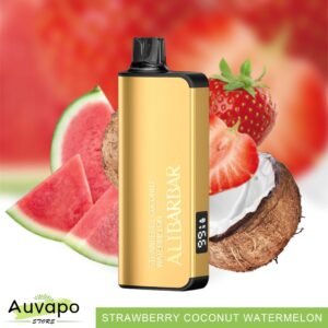 alibarbar ingot 9000 disposable vape – strawberry coconut watermelon