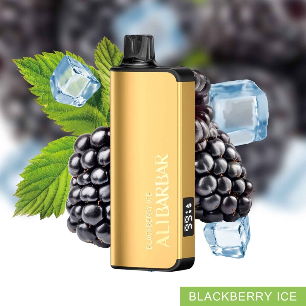 alibarbar ingot 9000 blackberry ice sweet and tart berry vape fast shipping