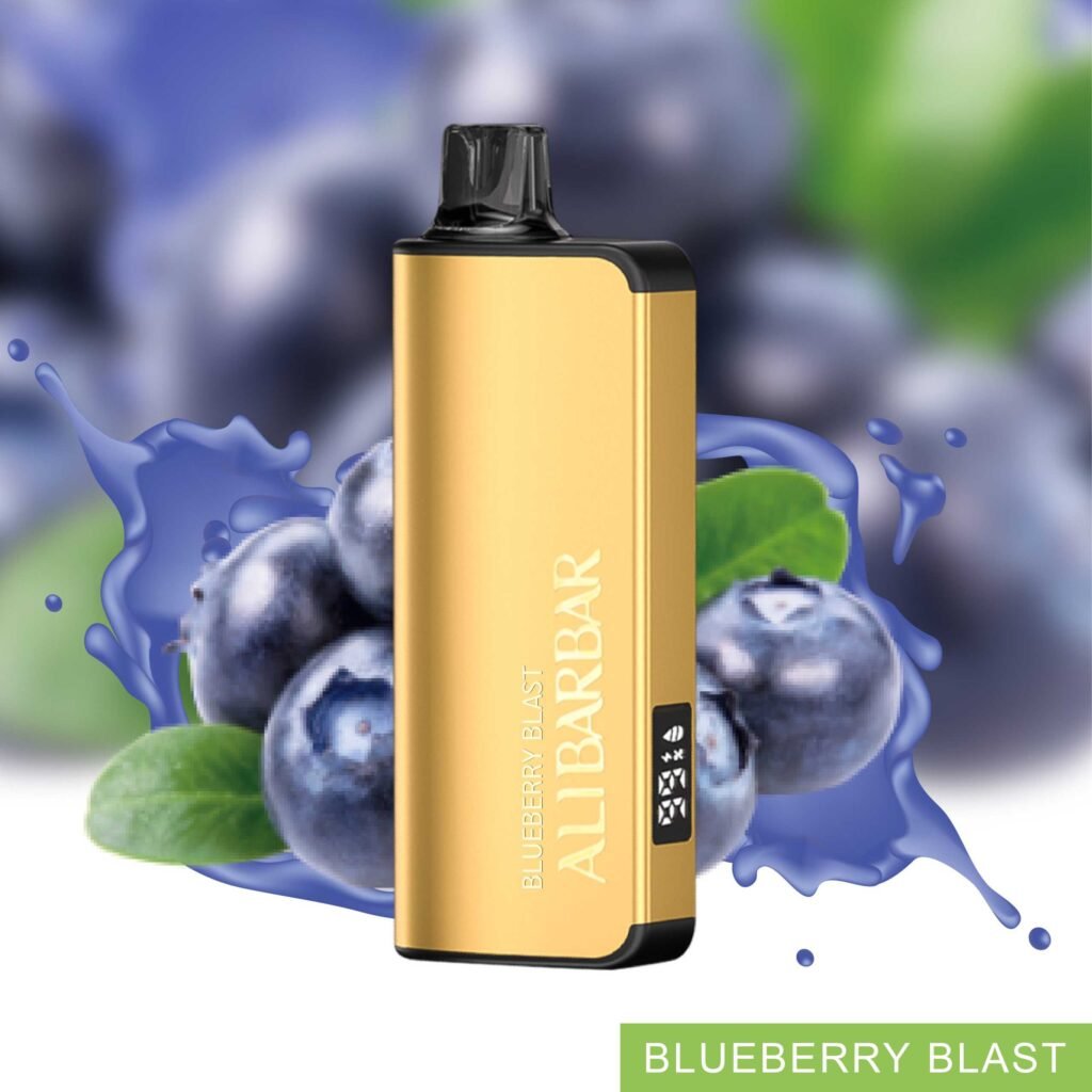 alibarbar ingot 9000 blueberry blast intense blue raspberry flavor australia