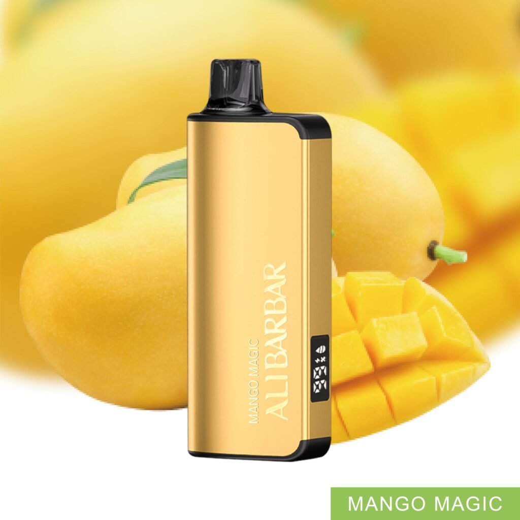 alibarbar ingot 9000 mango magic ripe tropical mango vape fast delivery
