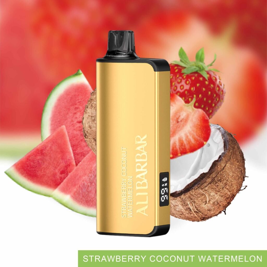 alibarbar ingot 9000 strawberry coconut watermelon creamy fruit blend review